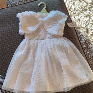George brand. Size 3T white dress with mini vest.
